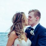 real wedding couple weddinghub WordPress theme